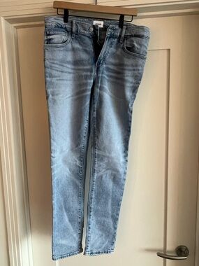 Hudson Zane Jeans Men's Skinny Light Blue Washed Denim